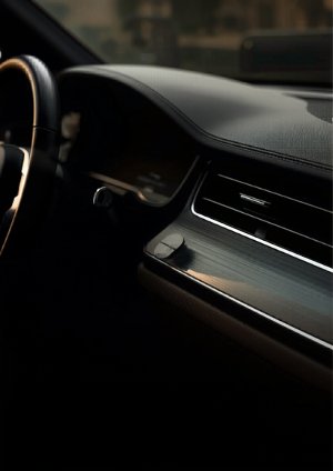 Elegant automotive interior
